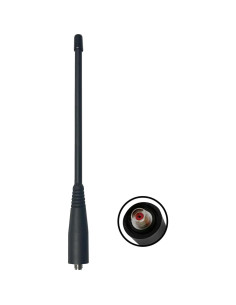 Antena Whip UHF 700/800 MHz Kaqiusha 18.3 cm para Radio EF Johnson 5100 ES 2