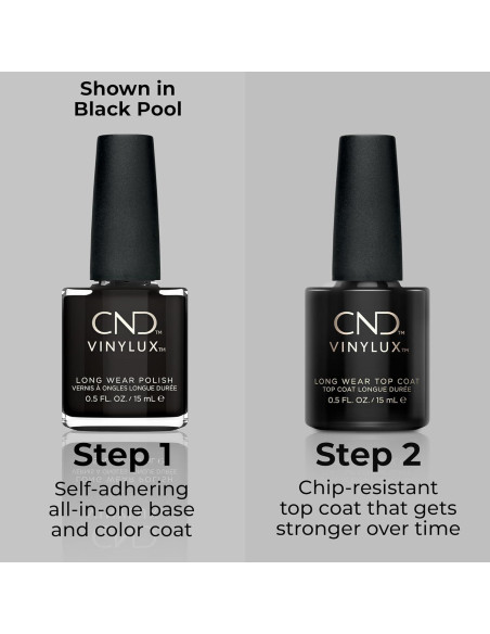 Esmalte de Uñas CND Vinylux Negro 14.79 ml Larga Duración