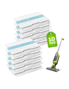 10 Recargas Almohadilla Dura Shark VACMOP Pro VM252 VM251