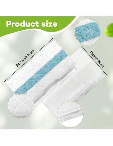 10 Recargas Almohadilla Dura Shark VACMOP Pro VM252 VM251