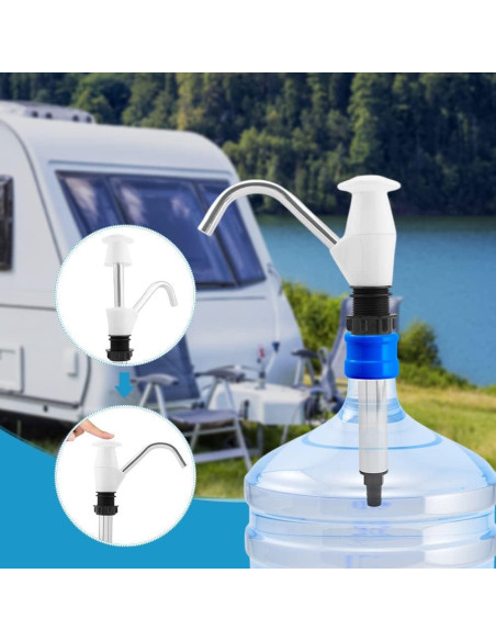 Bomba de Agua Manual CALIDAKA Doble Acción para Caravanas