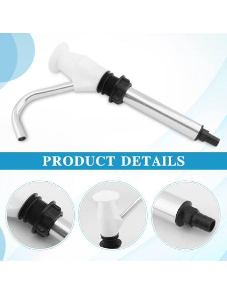 Bomba de Agua Manual CALIDAKA Doble Acción para Caravanas