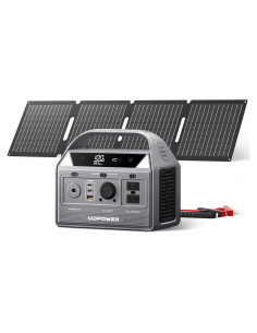Generador Solar Portátil UDPOWER C400 + Panel Solar 40W