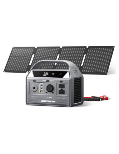 Generador Solar Portátil UDPOWER C400 + Panel Solar 40W