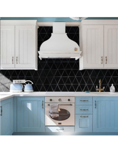 Azulejos autoadhesivos STICKGOO 10 hojas 24.4x25.4cm negro 2