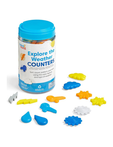 Contadores del Clima Hand2mind - Juguete Educativo Multicolor