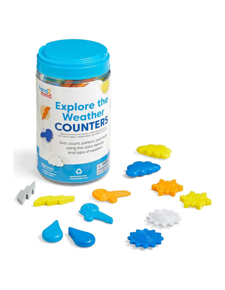Contadores del Clima Hand2mind - Juguete Educativo Multicolor