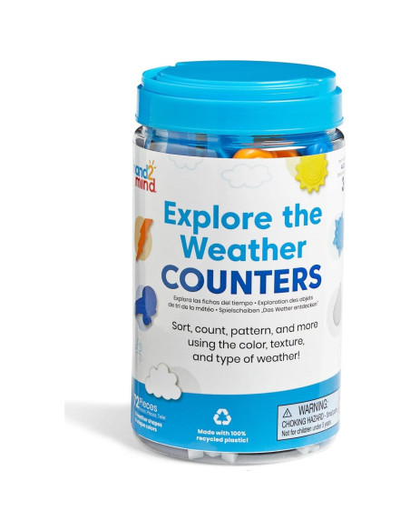 Contadores del Clima Hand2mind - Juguete Educativo Multicolor