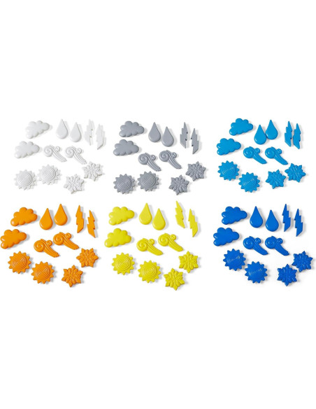 Contadores del Clima Hand2mind - Juguete Educativo Multicolor