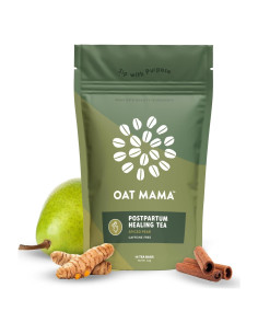 Té Postparto Orgánico Oat Mama Pera Especiada - 28 Saquitos
