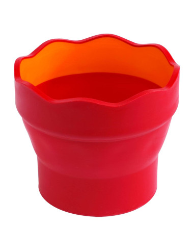 Taza de Agua Plegable Faber-Castell Roja 78.5g