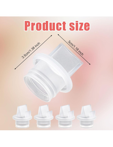 Válvulas de Pico de Pato BOXOB para Bombas Spectra S1/S2/9 - 4 Piezas