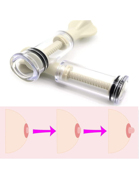 Correctores de Pezones Jesakmie - 2 Pares para Lactancia