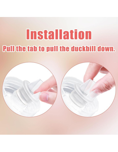 Válvulas de Pico de Pato BOXOB para Bombas Spectra S1/S2/9 - 4 Piezas