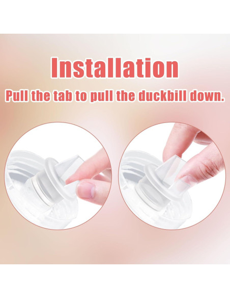 Válvulas de Pico de Pato BOXOB para Bombas Spectra S1/S2/9 - 4 Piezas