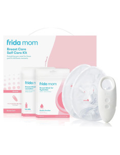 Kit de Lactancia Frida Mom 9 Piezas - Masajeador y Calentadores