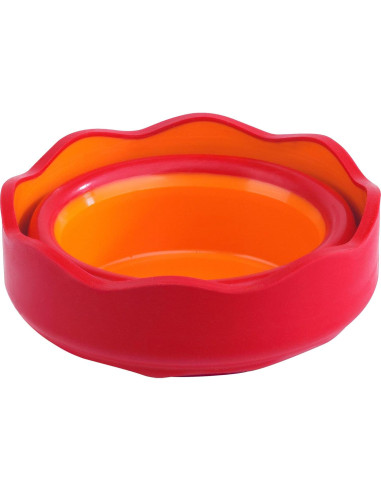 Taza de Agua Plegable Faber-Castell Roja 78.5g