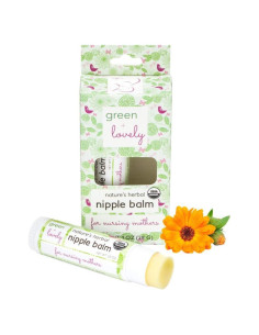 Bálsamo para Pezones Orgánico Green Lovely - Alivio Lactancia 2x14g