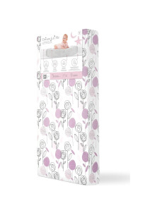 Colchón para Cuna Dream On Me Floral Dreams 132x71 cm Impermeable