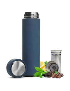 Termo Aislado AVARO 500ml con Infusor para Té y Café