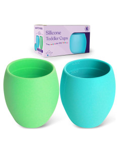 Tazas Mini de Silicona Sperric para Niños - 2 Unidades 133 ml