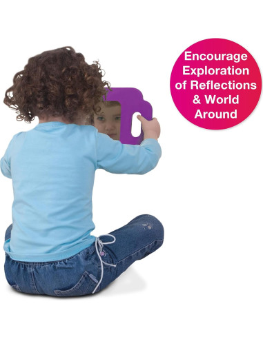 Espejos de Juego Edushape 4 Shape Board para Bebés
