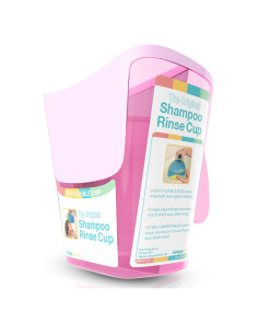 Taza de Enjuague para Bebés S.C. Rosa - 1.18 L, Borde Suave