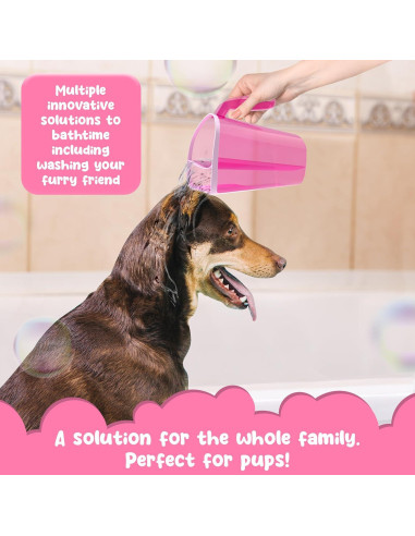 Taza de Enjuague para Bebés S.C. Rosa - 1.18 L, Borde Suave