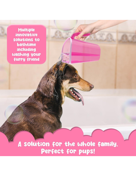 Taza de Enjuague para Bebés S.C. Rosa - 1.18 L, Borde Suave