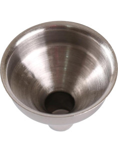 Mini embudo de acero inoxidable FeelingMind - Paquete de 50 2