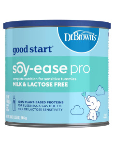 Fórmula Infantil Dr. Brown's Soy-ease Pro 567 g - Libre de Lácteos