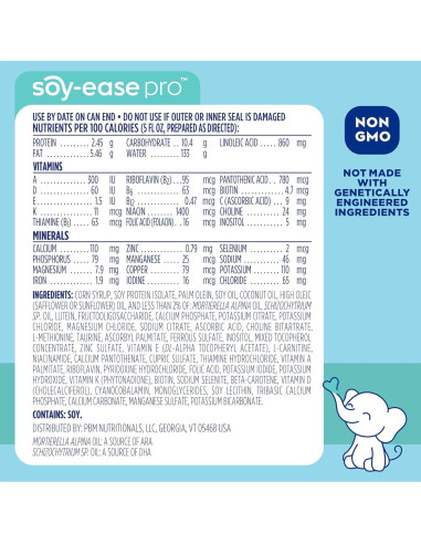Fórmula Infantil Dr. Brown's Soy-ease Pro 567 g - Libre de Lácteos