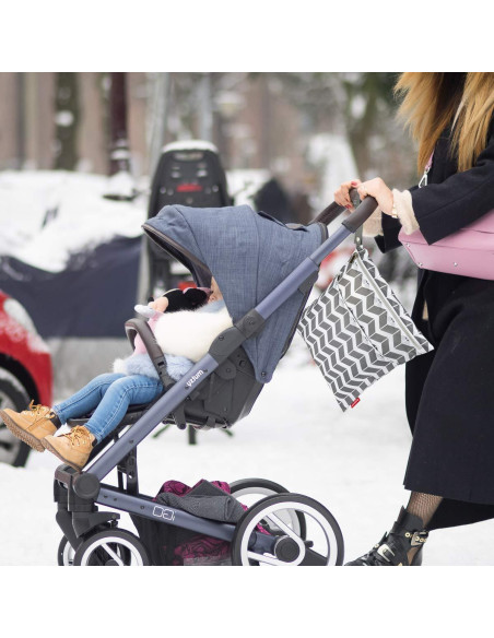 2 Bolsas Reutilizables Húmedas Secas BABEYER Impermeables 35.56x30.48cm