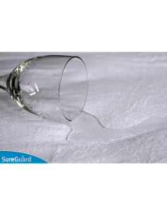 Protector de Colchón Cuna SureGuard - Impermeable y Hipoalergénico 2