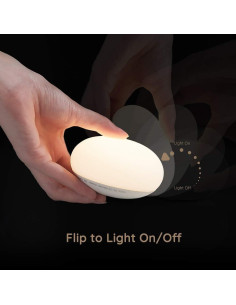 Luz Nocturna Anico Flip para Bebés 8.26cm Silicona USB 2