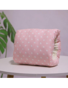 Almohada de Lactancia Reiwrom Estrella Rosa Ajustable 190g 2