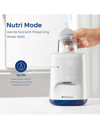 Calentador de Biberones Bc Babycare 10 en 1 Blanco Rápido