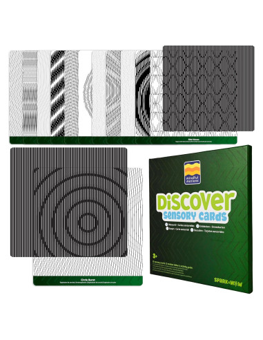 Tarjetas Sensoriales Learning Advantage | 12 Patrones Dinámicos