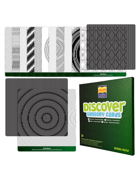 Tarjetas Sensoriales Learning Advantage | 12 Patrones Dinámicos