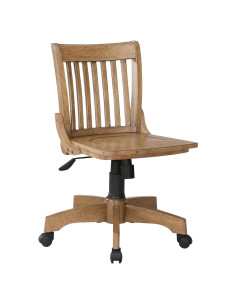 Silla de Escritorio Deluxe OSP Home Furnishings Madera Frutal