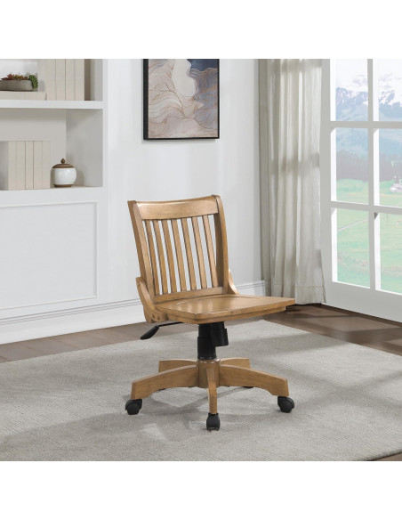 Silla de Escritorio Deluxe OSP Home Furnishings Madera Frutal