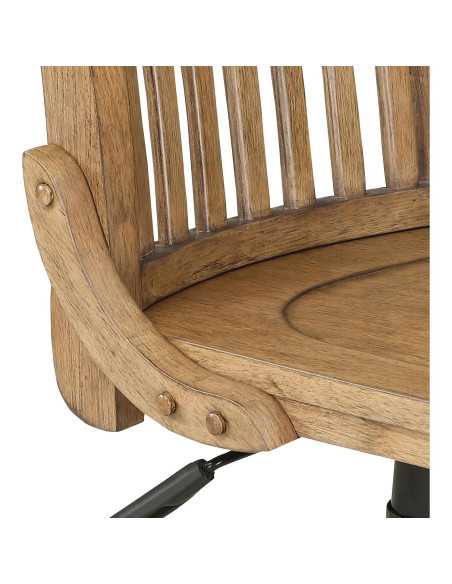 Silla de Escritorio Deluxe OSP Home Furnishings Madera Frutal