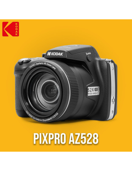 Cámara Digital Kodak PIXPRO AZ528 16MP 52x Zoom + 128GB SD Cámara Digital Kodak PIXPRO AZ528 16MP 52x Zoom + 128GB SD