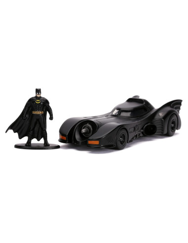 Jada Batmóvil 1989 DIE-CAST con Figura Miniatura 1:32