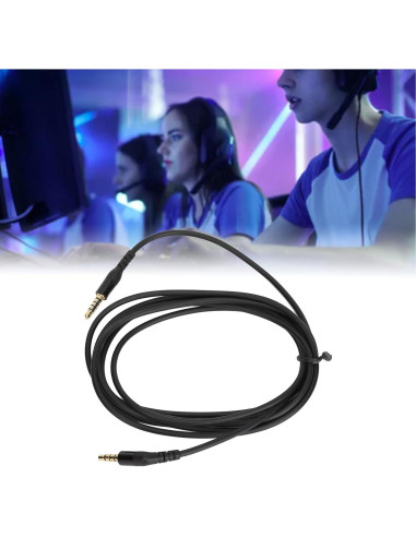 Cable Aux Sanpyl 2m 3.5mm para Auriculares SteelSeries Arctis