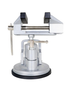 Prensa de Banco con Base de Vacío 8 cm Rotación 360 LiGuVCY