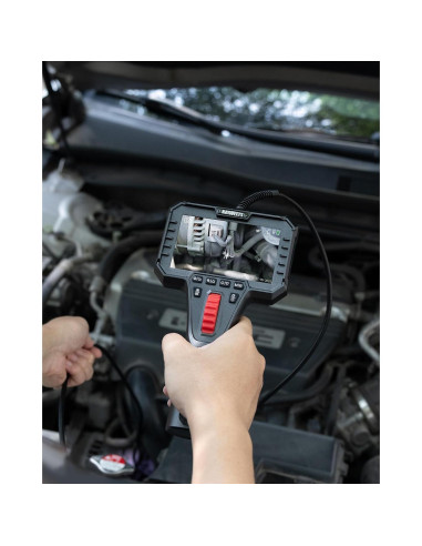 Cámara Borescopio Articulada KAIWEETS 1.62m con Luz LED