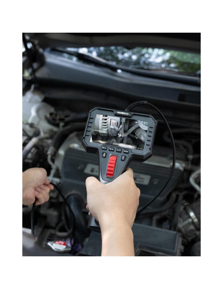 Cámara Borescopio Articulada KAIWEETS 1.62m con Luz LED