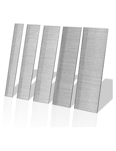 Clavos Brad 18GA Galvanizados BaBaYang 1500PCS 5 Tamaños