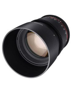 Lente Samyang 85mm T1.5 VDSLR II Micro Cuatro Tercios